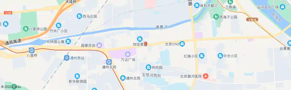 北京良乡西门(东)_公交站地图_北京公交_妙搜公交查询2025