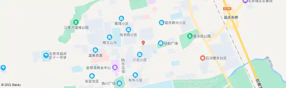 北京延庆二小_公交站地图_北京公交_妙搜公交查询2025