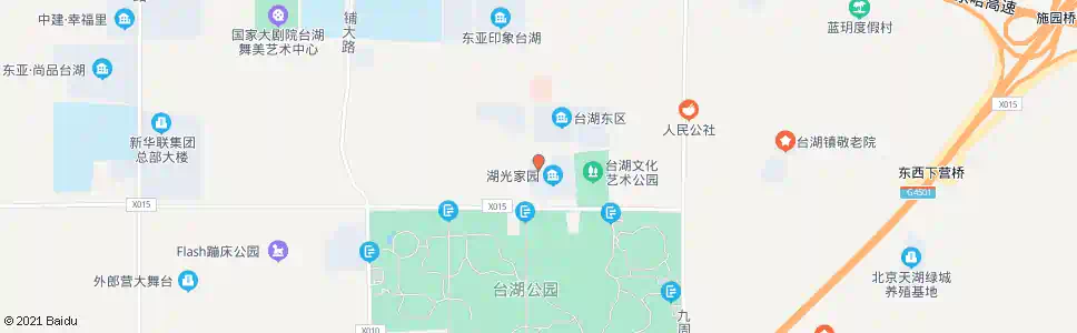 北京台湖五队_公交站地图_北京公交_妙搜公交查询2025
