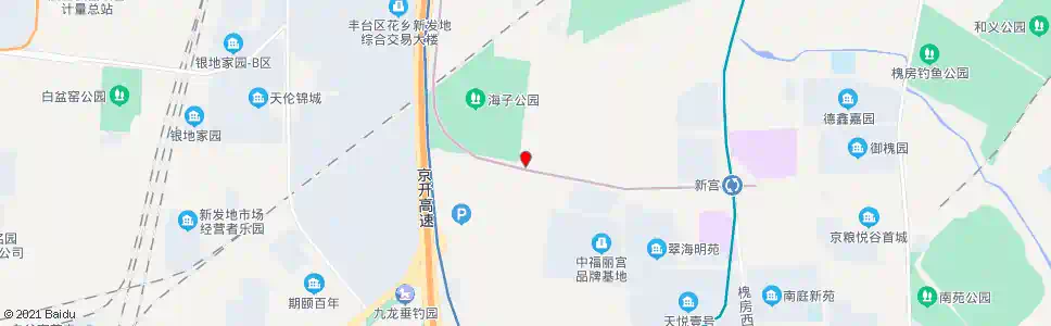 北京翠海明苑西_公交站地图_北京公交_妙搜公交查询2025