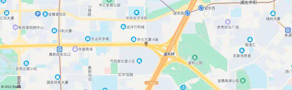 北京望和桥_公交站地图_北京公交_妙搜公交查询2025