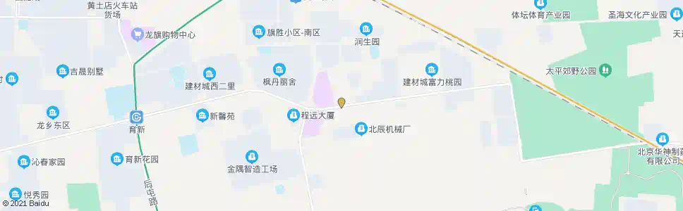 北京建材城东路西口_公交站地图_北京公交_妙搜公交查询2025