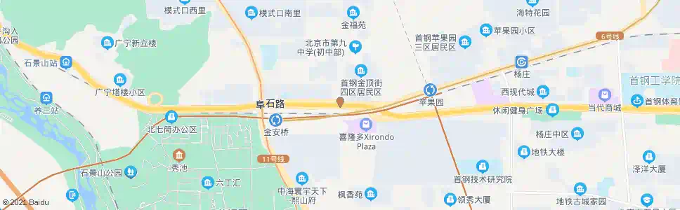 北京金顶南路_公交站地图_北京公交_妙搜公交查询2025