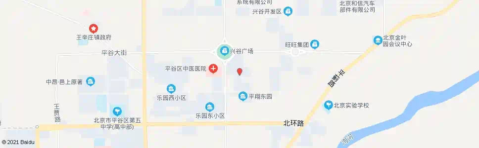 北京兴谷园小区_公交站地图_北京公交_妙搜公交查询2025