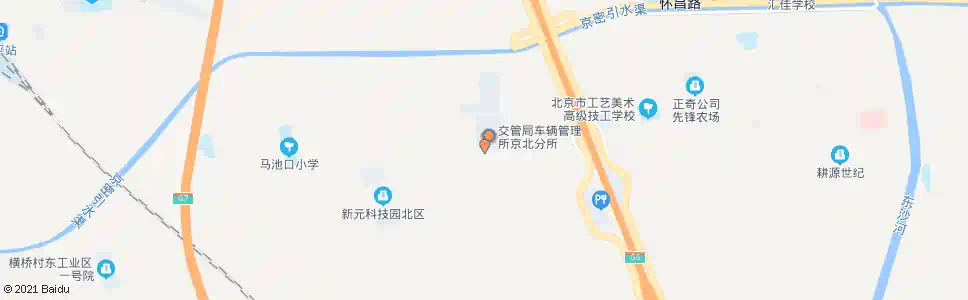 北京京北车辆管理所_公交站地图_北京公交_妙搜公交查询2025