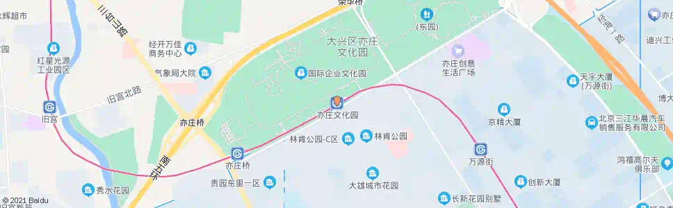 北京城铁文化园站_公交站地图_北京公交_妙搜公交查询2025