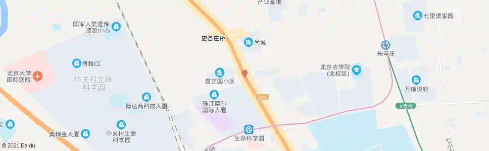 北京史各庄南站_公交站地图_北京公交_妙搜公交查询2025