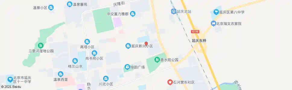 北京延庆四中_公交站地图_北京公交_妙搜公交查询2025