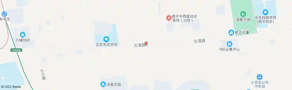 北京马连店东_公交站地图_北京公交_妙搜公交查询2025