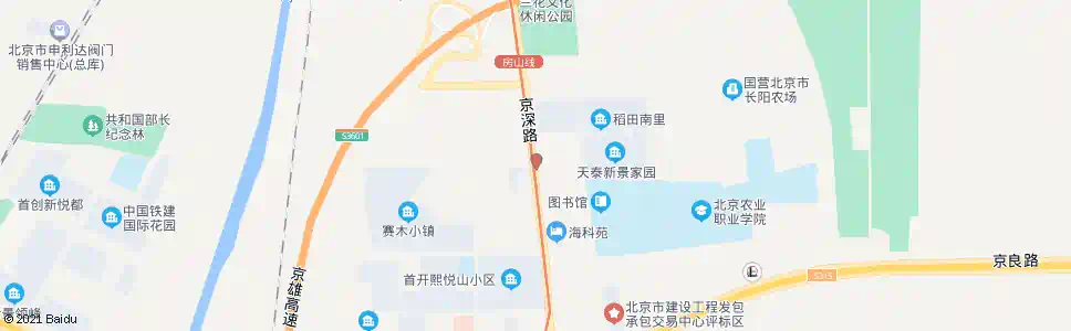 北京长阳镇温馨家园_公交站地图_北京公交_妙搜公交查询2025