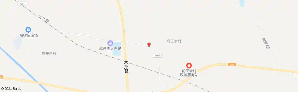 北京后王会_公交站地图_北京公交_妙搜公交查询2025
