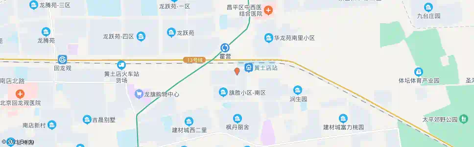北京地铁霍营站南_公交站地图_北京公交_妙搜公交查询2025
