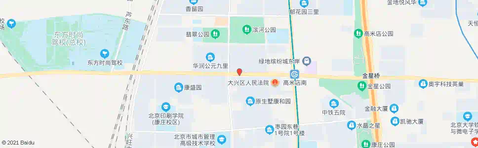 北京康和园小区北_公交站地图_北京公交_妙搜公交查询2025