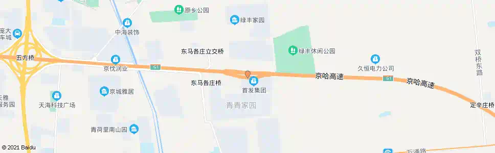 北京香安公路收费站_公交站地图_北京公交_妙搜公交查询2025