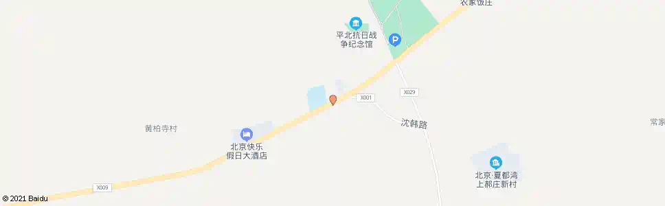 北京韩郝庄_公交站地图_北京公交_妙搜公交查询2025