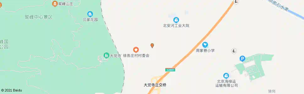 北京大觉寺_公交站地图_北京公交_妙搜公交查询2025