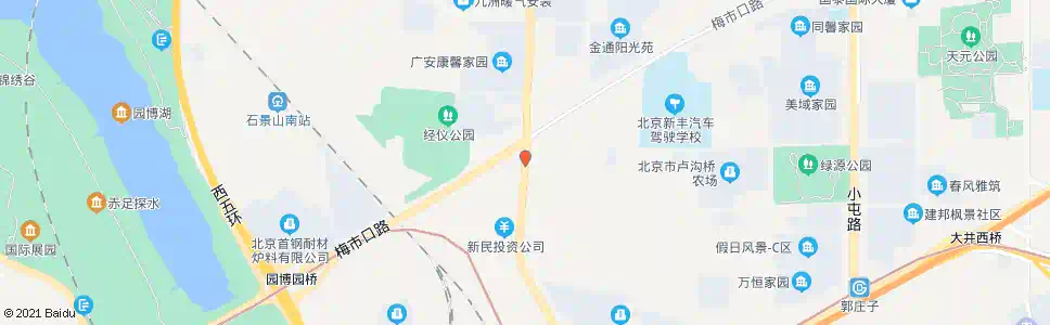 北京张仪村南站_公交站地图_北京公交_妙搜公交查询2025