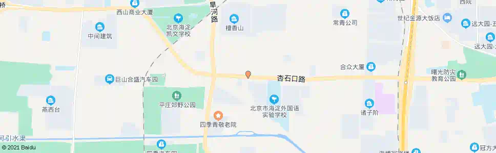 北京海淀区残联_公交站地图_北京公交_妙搜公交查询2025