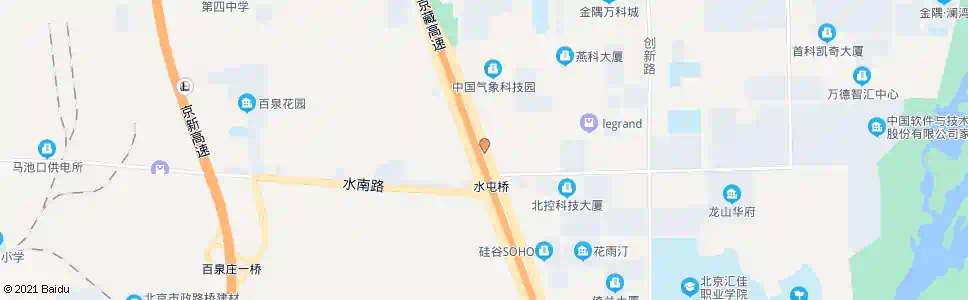 北京水屯桥北_公交站地图_北京公交_妙搜公交查询2025