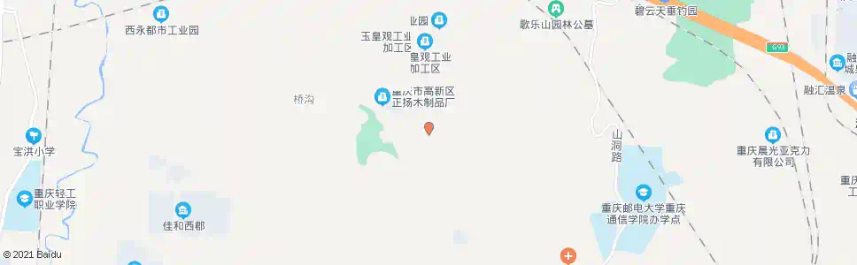 重庆大地坝_公交站地图_重庆公交_妙搜公交查询2025