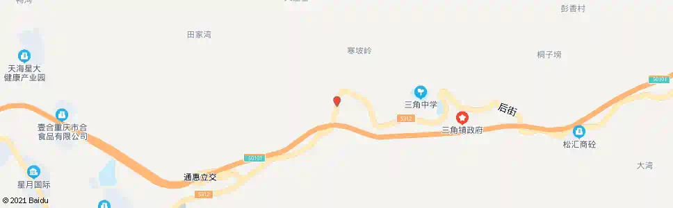 重庆三窍湾_公交站地图_重庆公交_妙搜公交查询2025