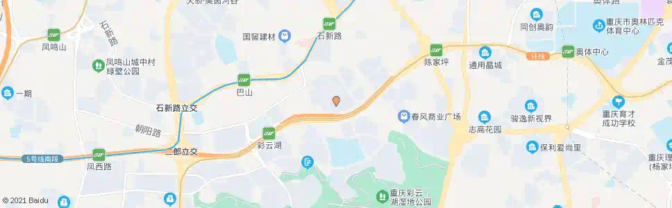 重庆白鹤社区_公交站地图_重庆公交_妙搜公交查询2025