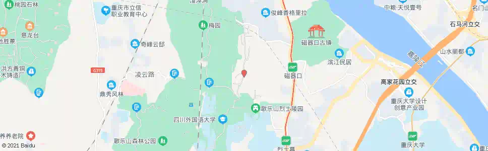 重庆童歌路2站(招手站)_公交站地图_重庆公交_妙搜公交查询2025