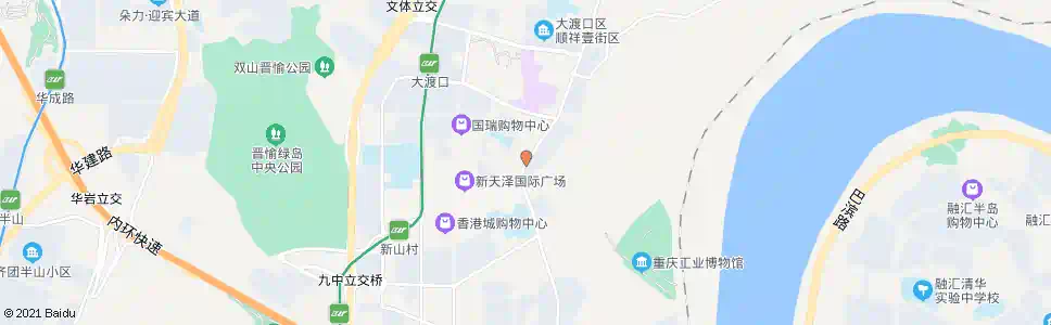 重庆翠楼_公交站地图_重庆公交_妙搜公交查询2025