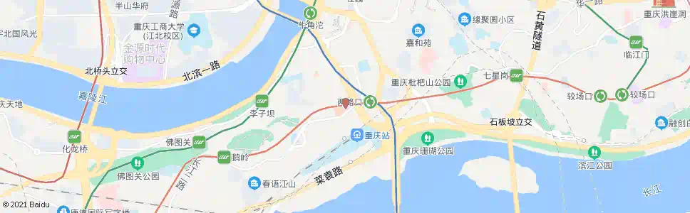重庆医疗中心_公交站地图_重庆公交_妙搜公交查询2025