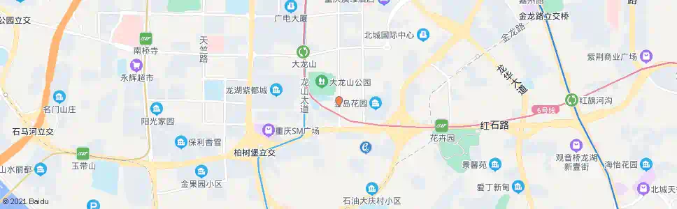 重庆龙山中学_公交站地图_重庆公交_妙搜公交查询2025