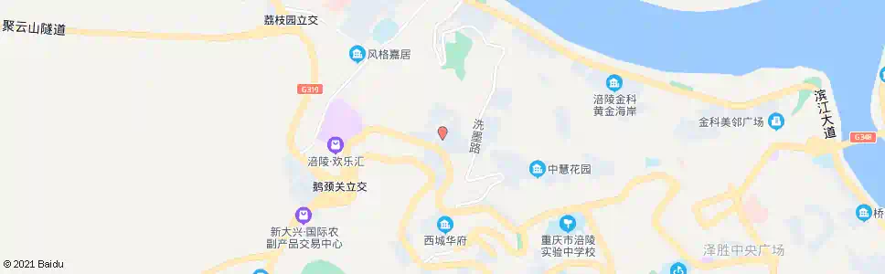 重庆双宝路口_公交站地图_重庆公交_妙搜公交查询2025
