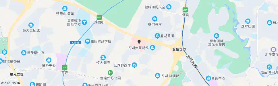 重庆金山医院_公交站地图_重庆公交_妙搜公交查询2025