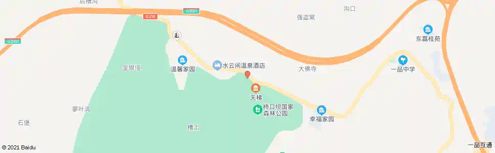 重庆拱桥林场管护站_公交站地图_重庆公交_妙搜公交查询2025