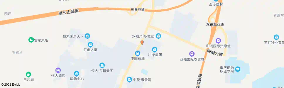 重庆嘉峰物流_公交站地图_重庆公交_妙搜公交查询2025