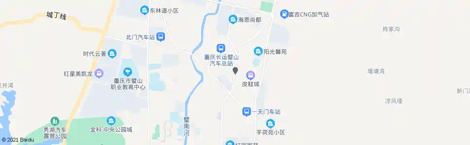 重庆皮鞋二区_公交站地图_重庆公交_妙搜公交查询2025