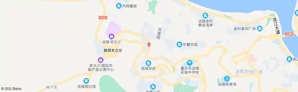 重庆中天广场_公交站地图_重庆公交_妙搜公交查询2025