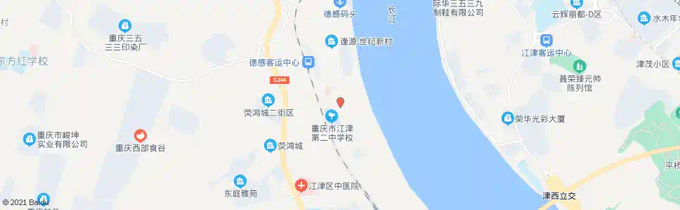 重庆德感_公交站地图_重庆公交_妙搜公交查询2025