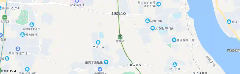 重庆轨道金家湾_公交站地图_重庆公交_妙搜公交查询2025