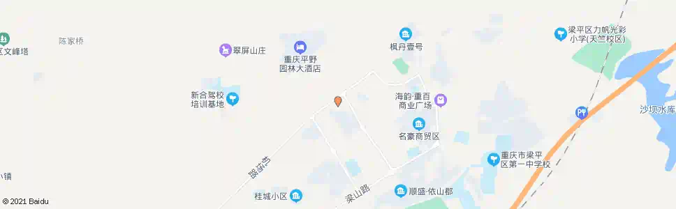 重庆鑫桂园林_公交站地图_重庆公交_妙搜公交查询2025