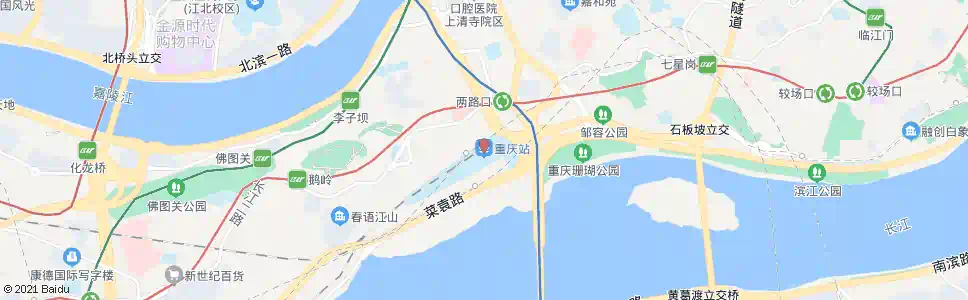重庆九院_公交站地图_重庆公交_妙搜公交查询2025