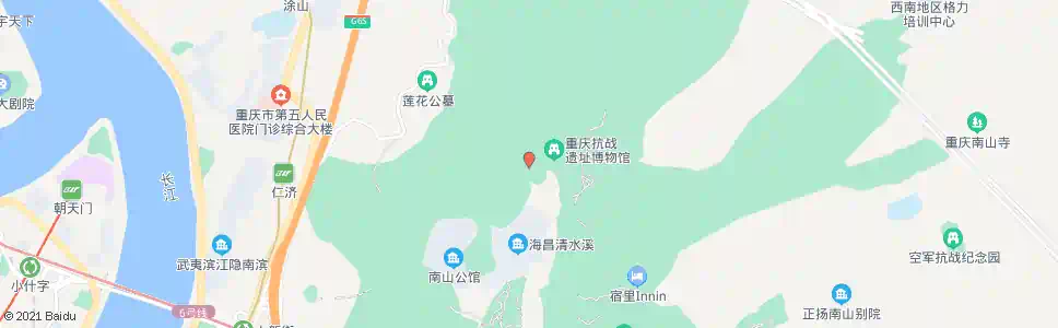 重庆景观步道_公交站地图_重庆公交_妙搜公交查询2025
