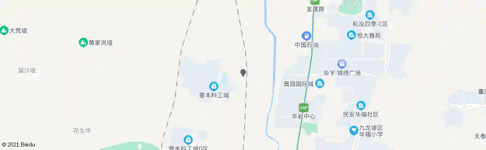 重庆西铁二村_公交站地图_重庆公交_妙搜公交查询2025