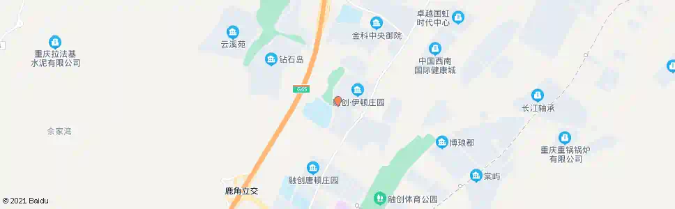 重庆伊顿豪庭_公交站地图_重庆公交_妙搜公交查询2025