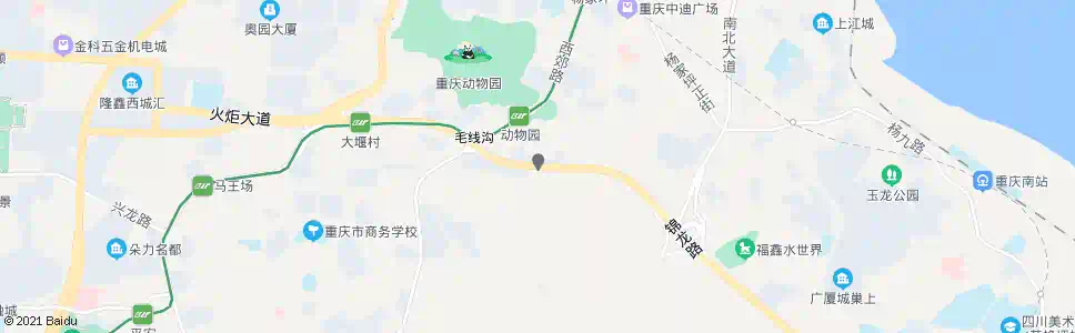 重庆桃花溪_公交站地图_重庆公交_妙搜公交查询2025