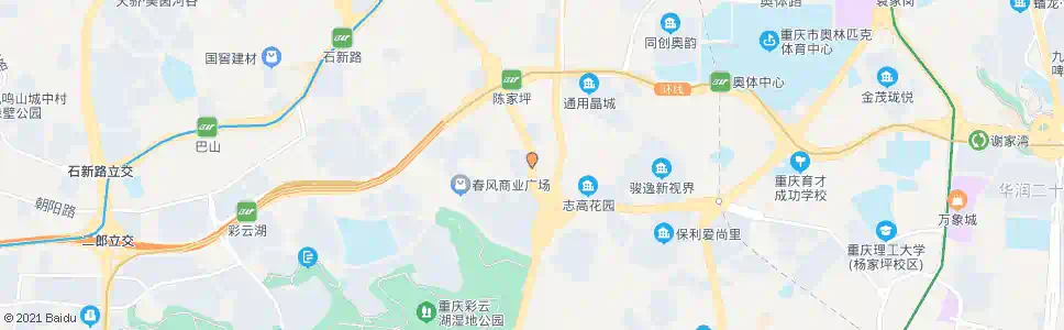 重庆杨家坪石杨路_公交站地图_重庆公交_妙搜公交查询2025