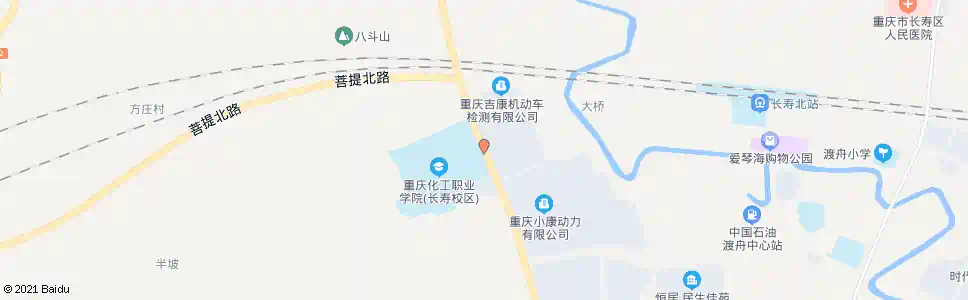 重庆化工学院_公交站地图_重庆公交_妙搜公交查询2025