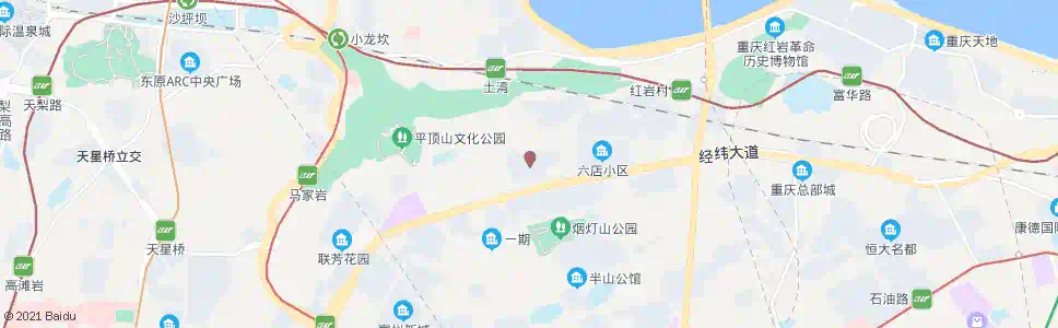 重庆同创高原(小区)_公交站地图_重庆公交_妙搜公交查询2025