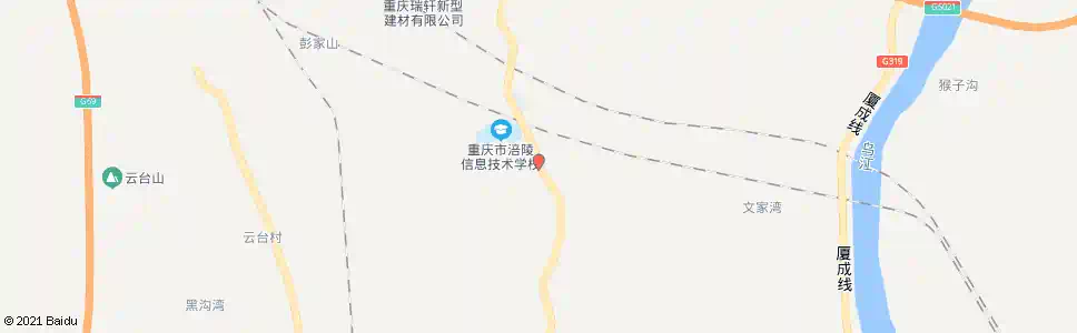 重庆篙枝坝_公交站地图_重庆公交_妙搜公交查询2025
