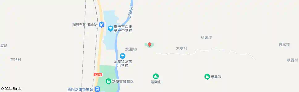 重庆酉阳烈士陵园_公交站地图_重庆公交_妙搜公交查询2025