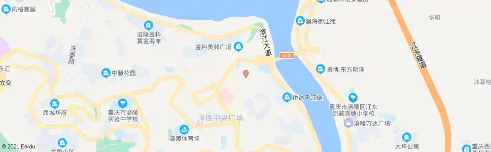重庆南门山重百_公交站地图_重庆公交_妙搜公交查询2025